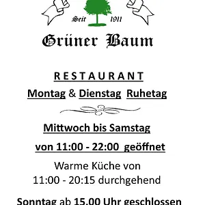 *** Hotel Landgasthof Gruener Baum Allemagne